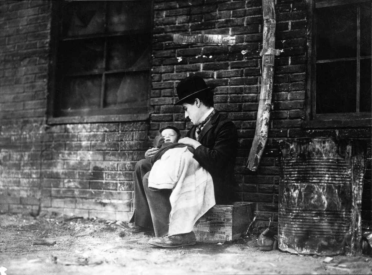 EL CHICO, la ópera prima de Charles Chaplin El chico