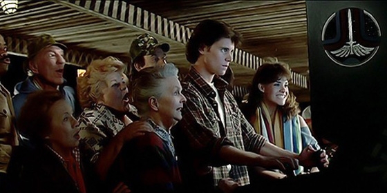 Los diez héroes de películas más improbables de los 80 Caza estelar 560x280